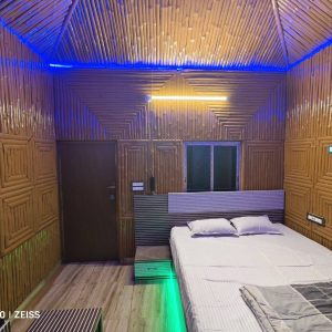 Luxury Bamboo Cottage -3000/Night (3 Guests)